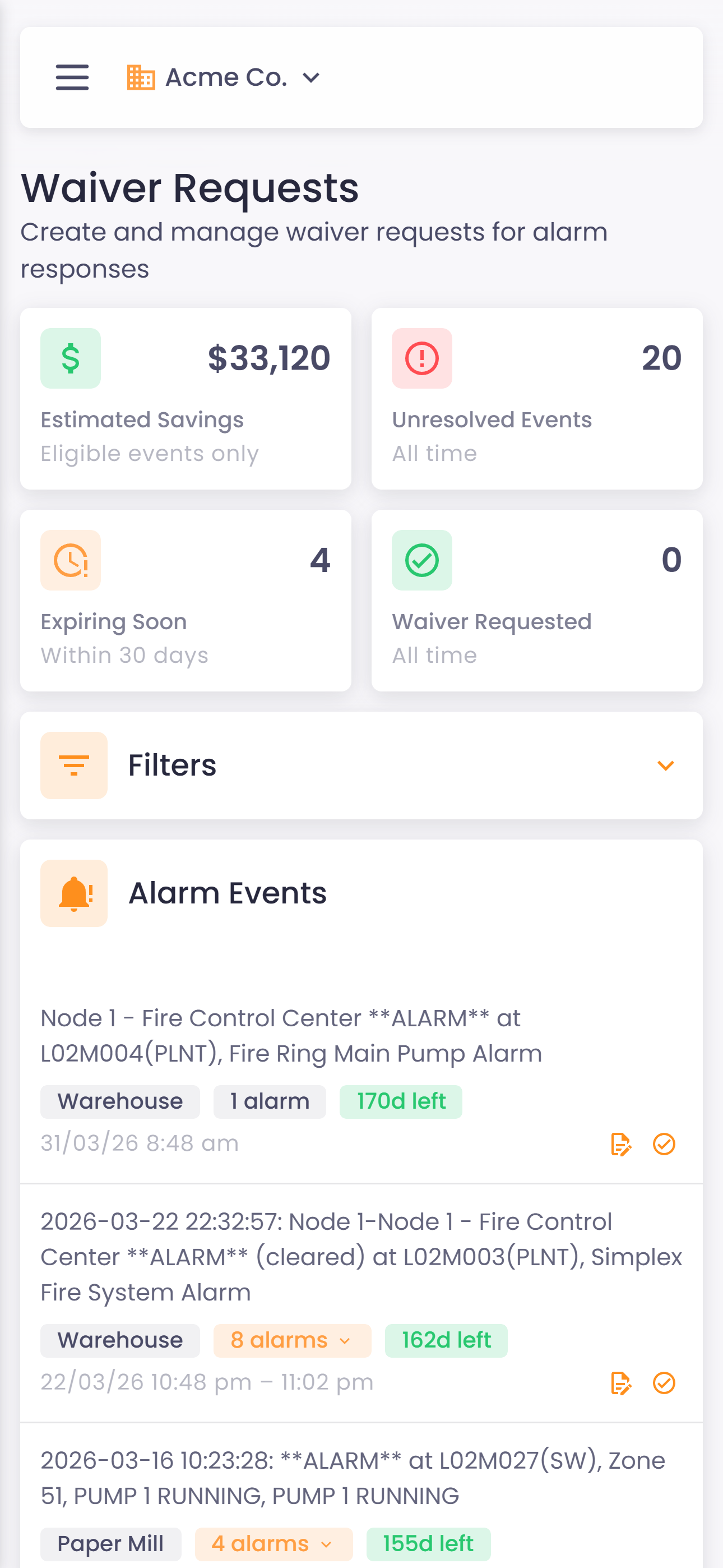 Magnifire waiver requests on Android