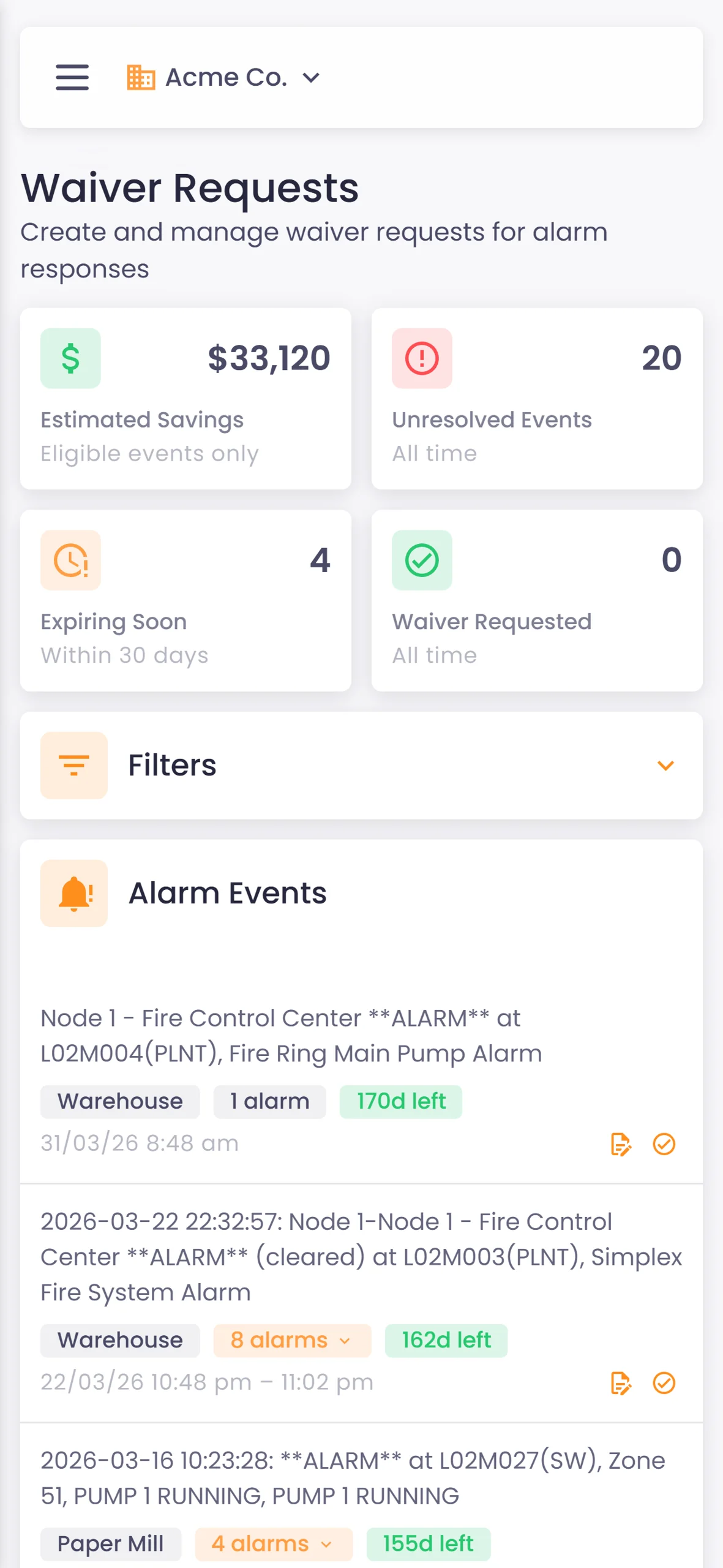 Magnifire waiver requests on Android